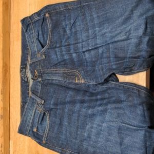 Lucky Brand Mens 221 Original Straight Denim Dark Wash Jeans Size 33x30